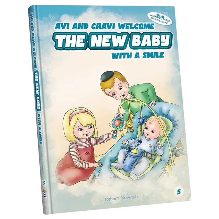 Avi and Chavi Welcome The New Baby With A Smile