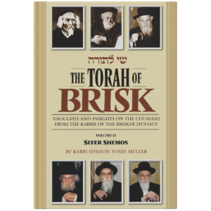 New Releases 2 The Torah of Brisk - Volume 2 - Sefer Shemos