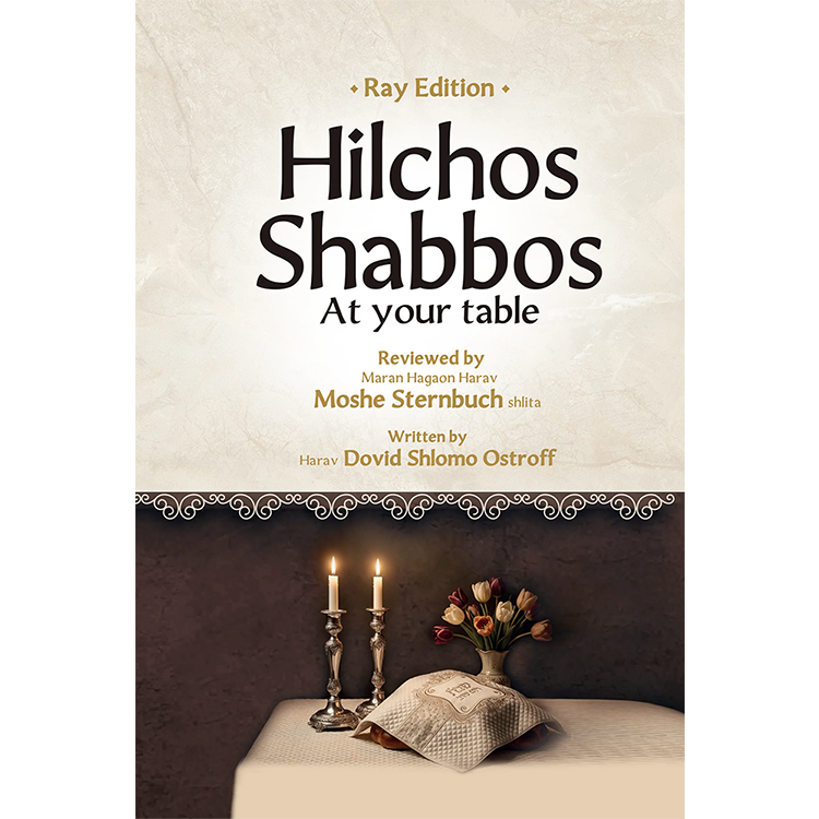 Hilchos Shabbos at Your Table